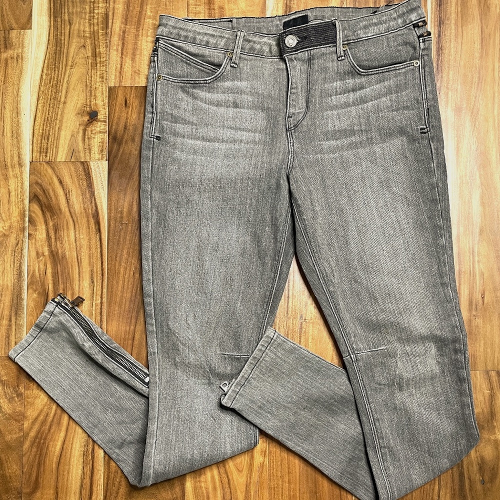 R+A Jeans with Zipper Details